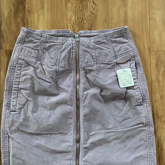 Free People Woman’s Corduroy Midi Skirt - Picture 5 of 9